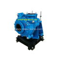 Horizontal slurry pump with rubber liners
